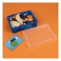 Whitefurze Allstore 2.3 Litre Transparent Blue Storage Box image number 2