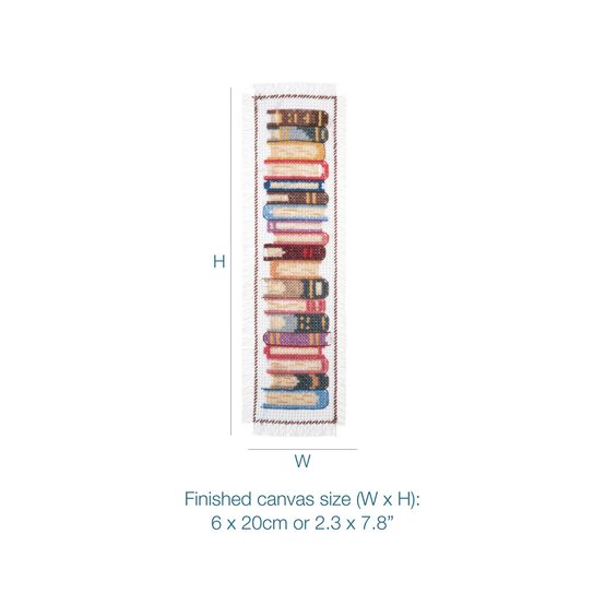 Trimits Books Cross Stitch Bookmark Kit image number 4
