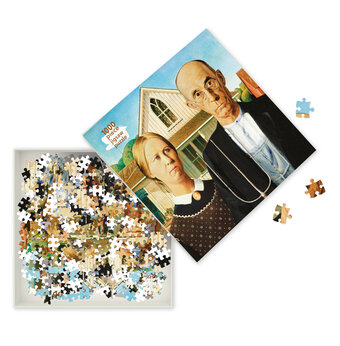 American Gothic Jigsaw Puzzle 1000 Pieces