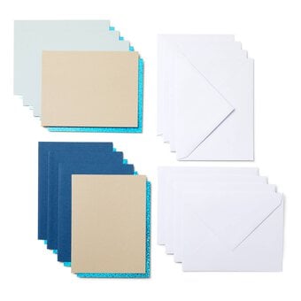 Cricut Joy Marina Cutaway Cards 4.25 x 5.5 Inches 8 Pack
