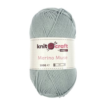 Knitcraft Pale Blue Merino Muse DK 100g