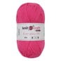 Knitcraft Hot Pink Everyday DK Yarn 50g image number 1