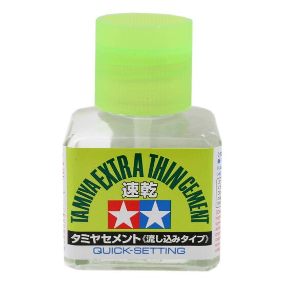 Tamiya Extra Thin Cement Quick Set 40ml image number 1