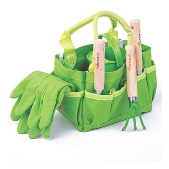 Bigjigs Small Tote Bag with Children's Garden Tools