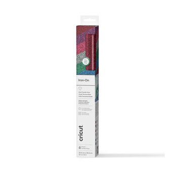 Cricut Bejewelled Glitter Iron-On 12 x 12 Inches 6 Pack