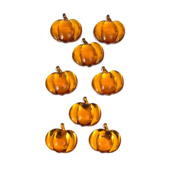 Pumpkin Embellishments 8 Pack