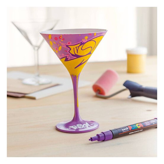 Uni-ball Posca PC-5M Pastel Marker Pens 8 Pack image number 4