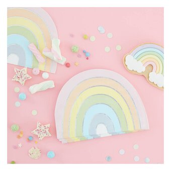Ginger Ray® Serre-tête enfant Light Up Rainbow Party