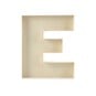 Wooden Fillable Letter E 22cm image number 3