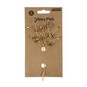 Gold Beaded Branch Wired Picks 5 Pieces image number 5