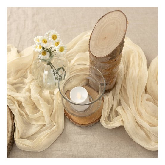 Create & Celebrate Slanted Wooden Log image number 2