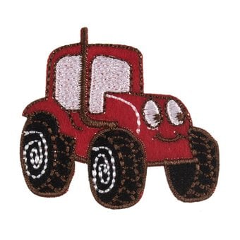Trimits Red Tractor Iron-On Patch