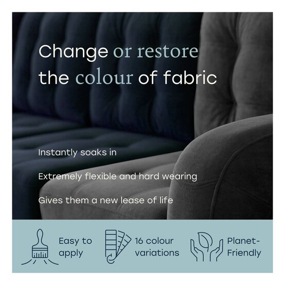 Fabricoat Dark Brown Fabric Paint 500ml image number 3