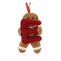 Hanging Gingerbread Felt Letter E Decoration image number 3