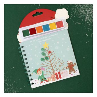 Christmas Fingerprints Book