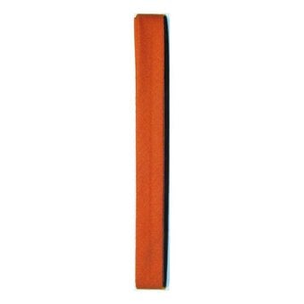 Orange Poly Cotton Bias Binding 12mm x 2.5m