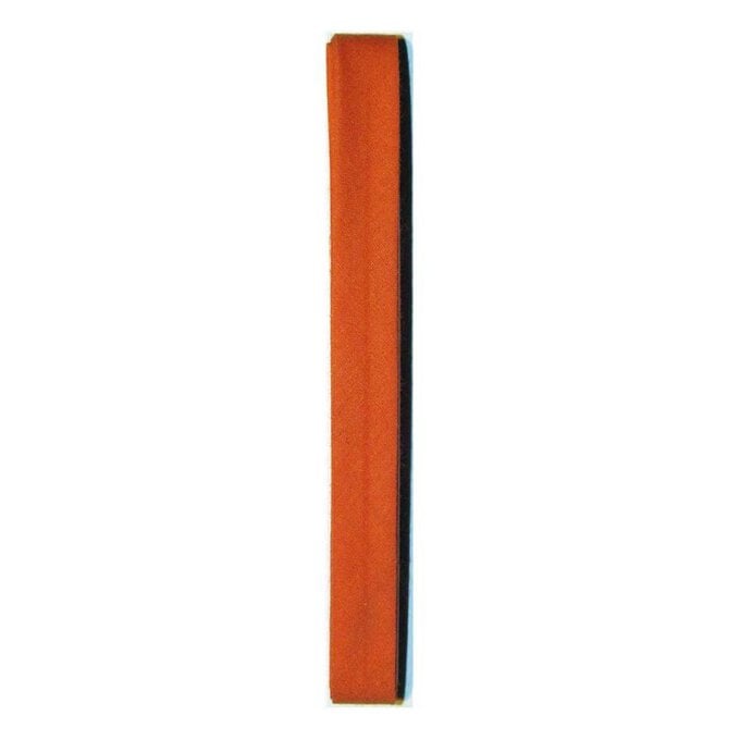 Orange Poly Cotton Bias Binding 12mm x 2.5m image number 1