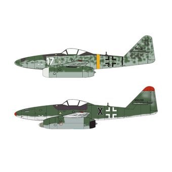 Airfix Messerschmitt Me262A 1a/2a Model Kit 1:72 image number 2