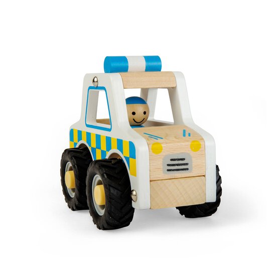 Bigjigs Mini Police Car image number 4