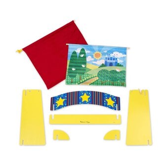 Melissa & Doug Tabletop Puppet Theatre image number 3