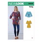 New Look Women&rsquo;s Top Sewing Pattern N6638 image number 1