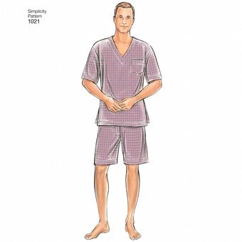 Simplicity Pyjamas and Robe Sewing Pattern 1021 (XS-XL) image number 5