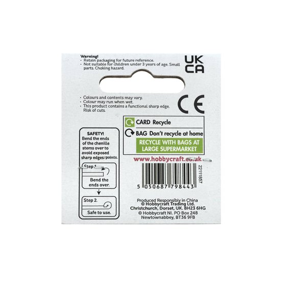 Mint Pipe Cleaners 12 Pack image number 5