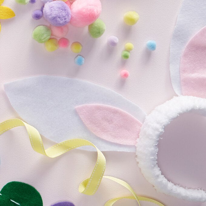 How to Make Easter Bunny Headbands image number 1