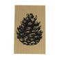 Pinecone Wooden Stamp 5cm x 7.6cm image number 4