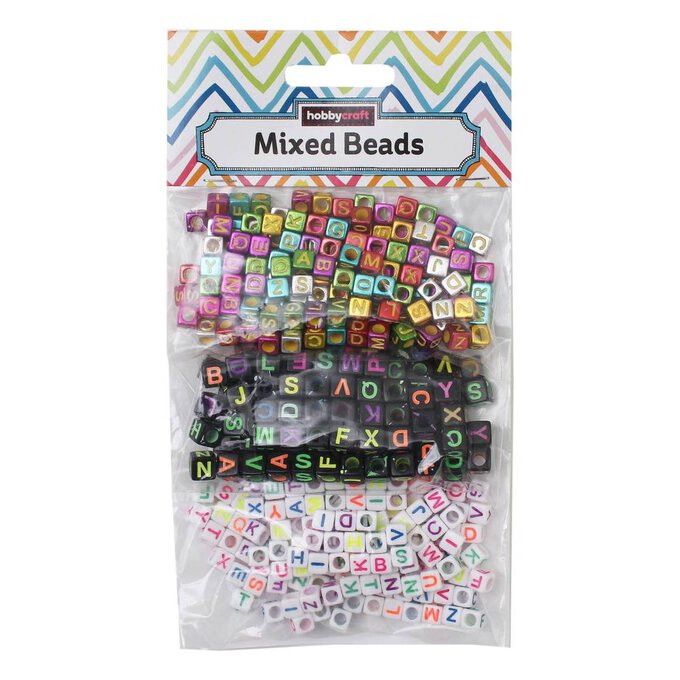 Essentials by Leisure Arts Alphabet Beads