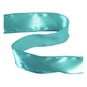 Turquoise Wire Edge Satin Ribbon 63mm x 3m image number 1