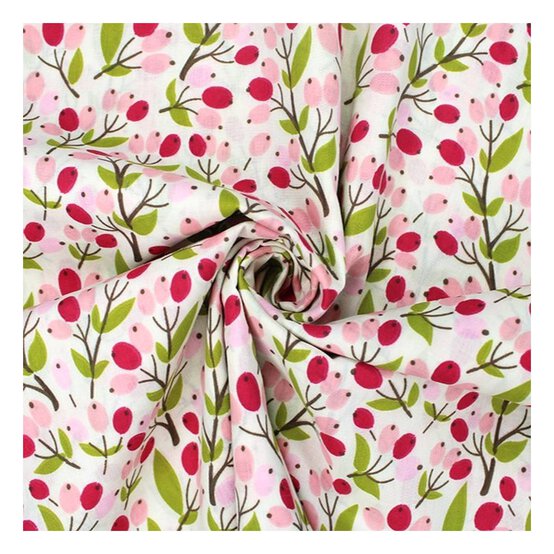 Berry Good Polycotton Fabric by the Metre image number 1
