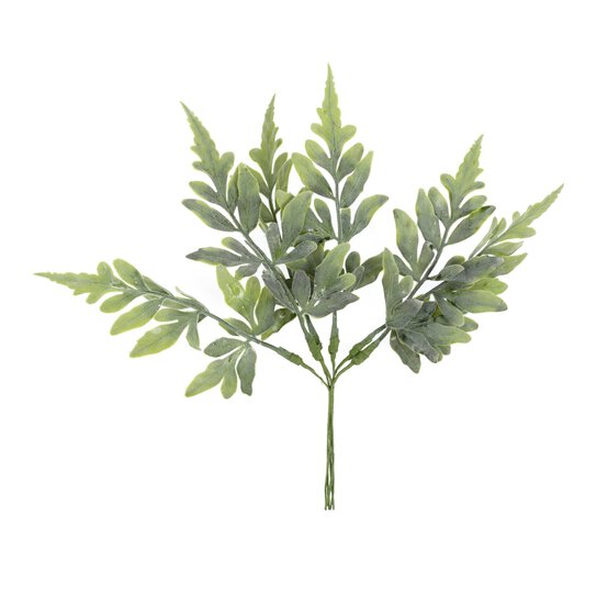 Frosted Leaf Pick 20cm image number 1