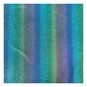 Blue Jersey Rainbow Foil Fabric by the Metre image number 2