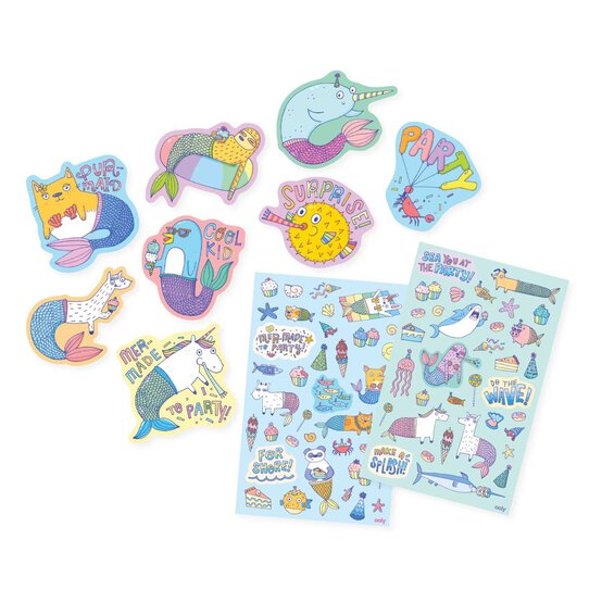 Mer-Made to Party Scented Stickers image number 2