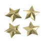 3D Gold Stars 4 Pack  image number 1