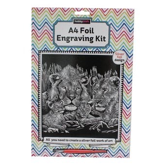 Lion Foil Engraving Kit A4