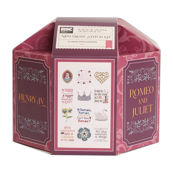 RSC Love Mini Cross Stitch Kit 12 Pack  image number 6