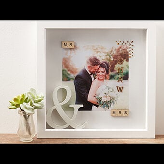 How to Make a Wedding Memory Box Frame