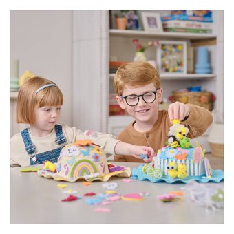 Cream Easter Bonnet 29cm