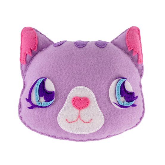 Make Your Own Cat Felt Pillow Kit  image number 2