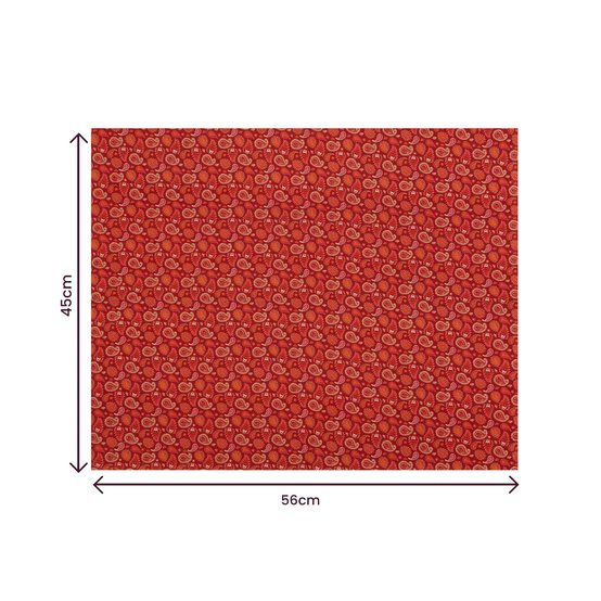 Sunset Paisley Cotton Fat Quarters 5 Pack image number 7