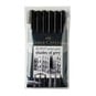 Faber-Castell PITT Shades of Grey Drawing Pens 6 Pack image number 1