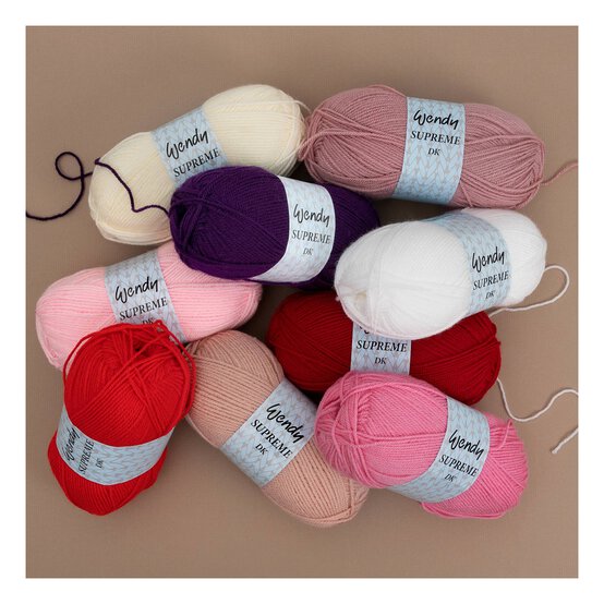 Wendy Blush Supreme DK Yarn 100g image number 4