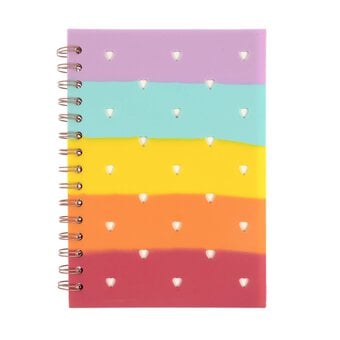 Multicolour Charm Notebook A5