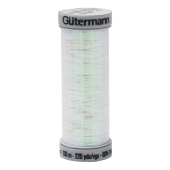Gutermann Bright Pink Metallic Sliver Embroidery Thread 200m (8040)