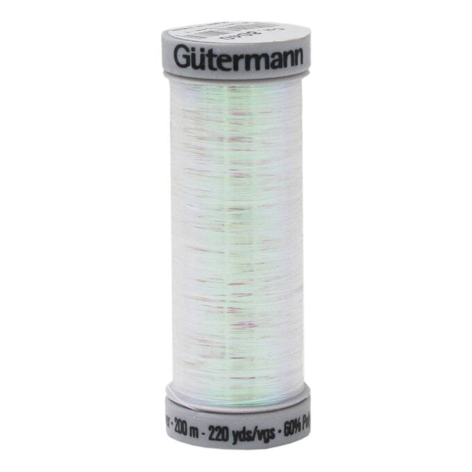 Gutermann Bright Pink Metallic Sliver Embroidery Thread 200m (8040) image number 1