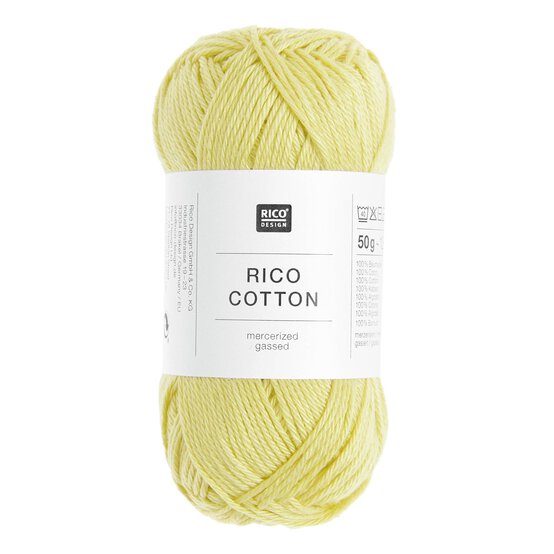 Rico Essentials Vanilla Cotton 4ply 50g image number 1