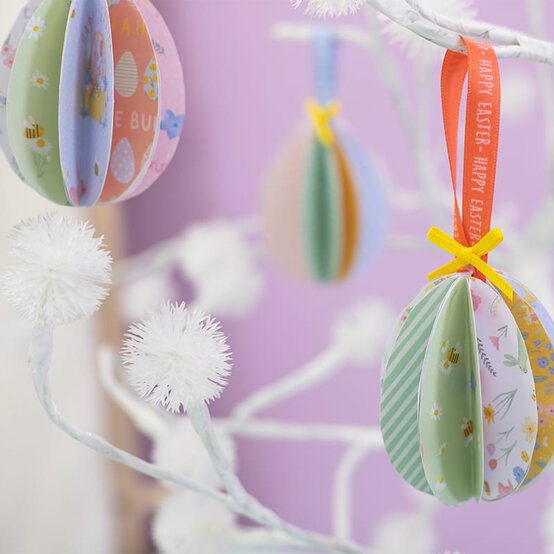 How to Make 3D Papercraft Eggs for Easter image number 1