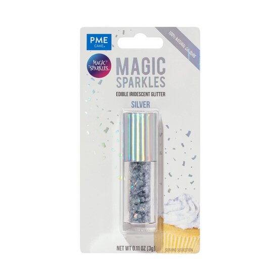 PME Silver Magic Sparkles 3g image number 1